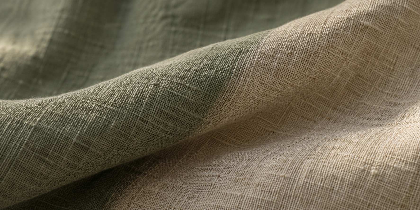 AI-generated natural linen texture concept